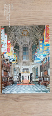 Postkarte Westminster Abbey Kapelle Heinrichs VII ungel_