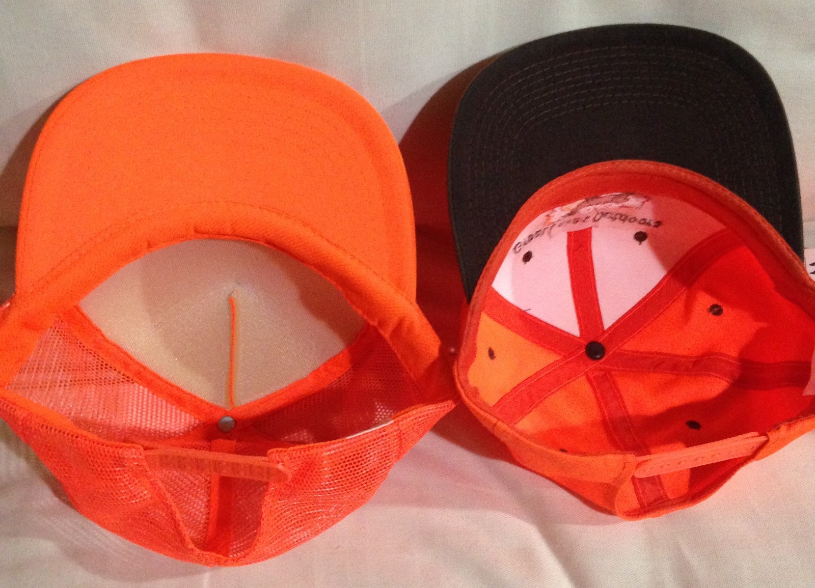 VTG Michigan Hunt Snapback Hat Lot YoungAn Whitetail Deer Black Bear