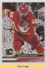 2023 Upper Deck Series 2 Speckled Rainbow Foil Mackenzie Weegar #281 READ 0il7