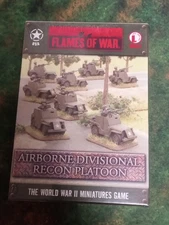 Flames of War UBX17 US FOW OOP US Airborne Divisional Airborne Platoon 15mm WW2