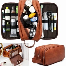 Kulturbeutel Herren - Reise Kulturtasche - wasserdichte Wasch- & Rasiertasche