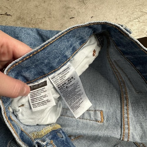Men’s Levi’s 501 93 Distressed Denim Shorts - Picture 2 of 6
