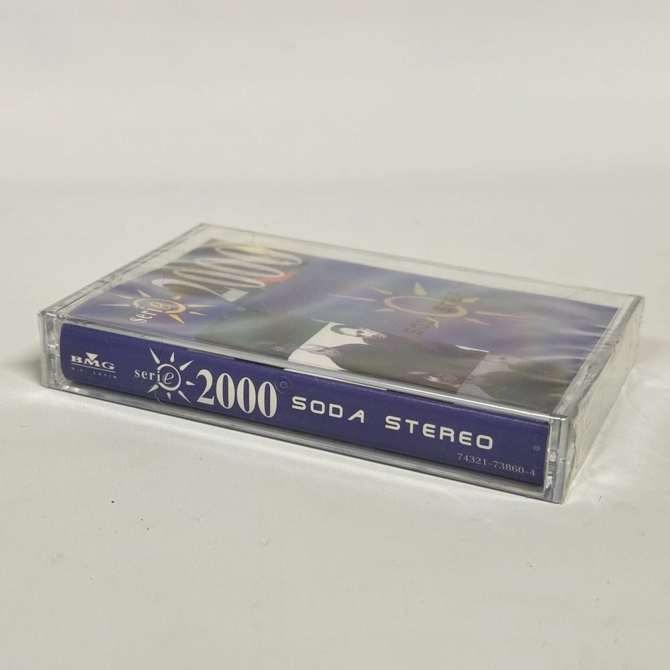 Soda Stereo Cassette Serie 2000 Disco Eterno Cancion Animal Gustavo Cerati New - Image 3 of 3