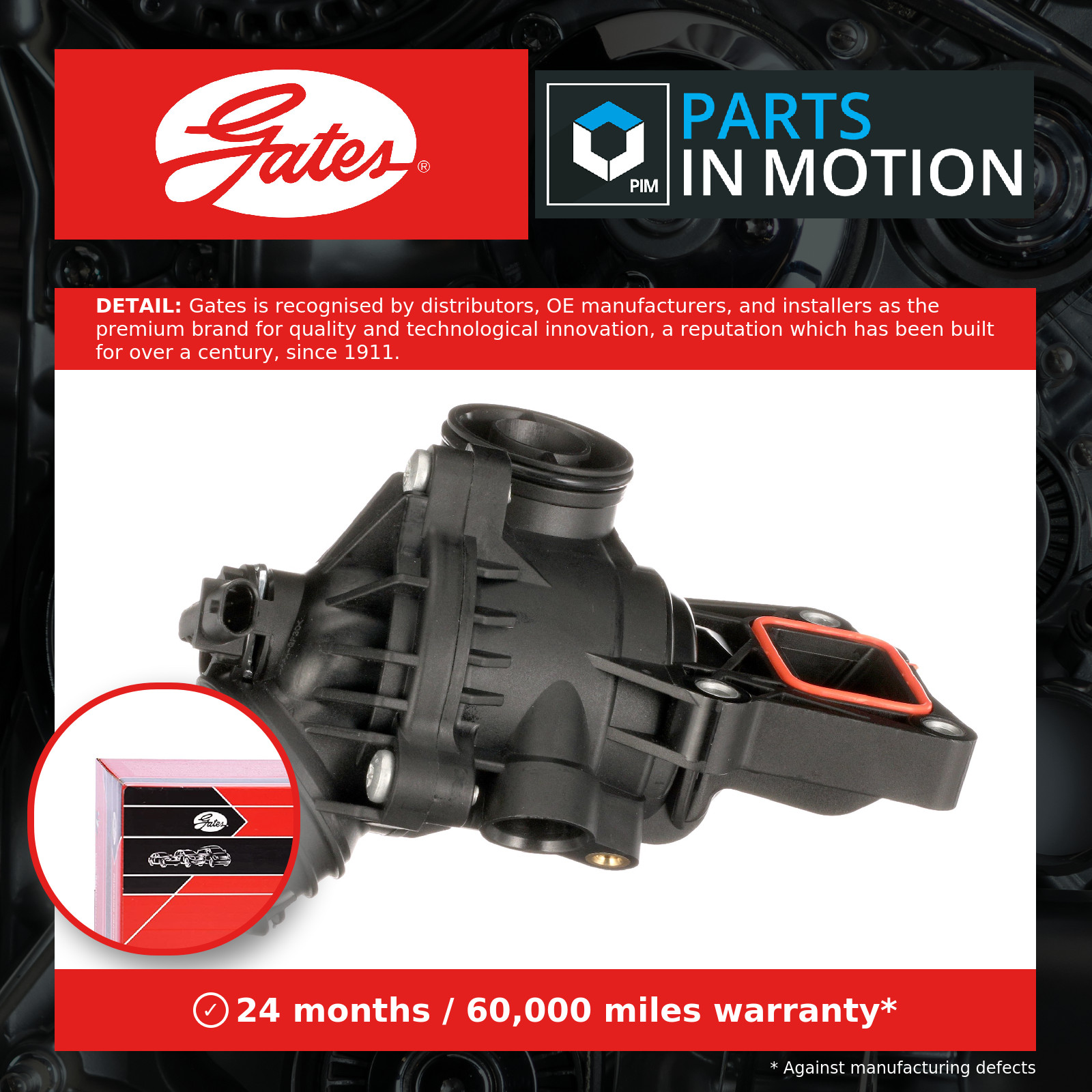 THERMOSTAT COOLANT TH668100G1 FOR MERCEDES-BENZ C-CLASS/Convertible/T-Model 3.0L - Image 18