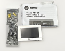 Trane XL824 TCONT824 Programmable Touchscreen Thermostat w/ Installation Guide