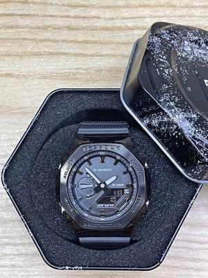 Casio CasiOak GM2100 Blackout Ninja Octagonal Metal Case Men s Watch Boxed