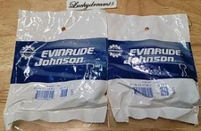 (LOT OF 2) OEM EVINRUDE JOHNSON OMC 314503 PROPELLER NUT NEW FACTORY BOAT PARTS 
