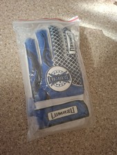 Jungen Fahrradhandschuhe Größe 6-7 Jahre blau-weiß Lumazu