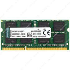 Kingston 8GB DDR3 1333MHz PC3-10600 2Rx8 SODIMM Laptop Memory RAM KVR1333D3S9/8G