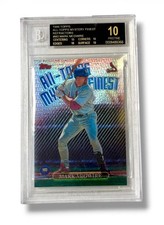 1999 Topps All-Topps Mystery Finest Refractors Mark McGwire BGS 10 Black Label