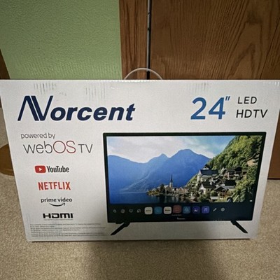 Norcent 24'' LED HDTV N24H-S1 Smart TV Netflix YouTube HDMI Slim Bezel