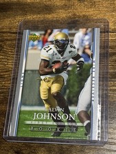 2007 Upper Deck First Edition CALVIN JOHNSON Rookie RC #103 -- HOF Lions