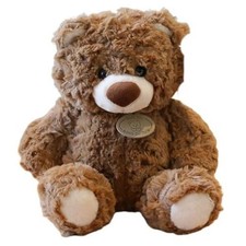 Teddy Bear Plush Toy, 12inches Teddy Bear Stuffed Animal Birthday Dark Brown