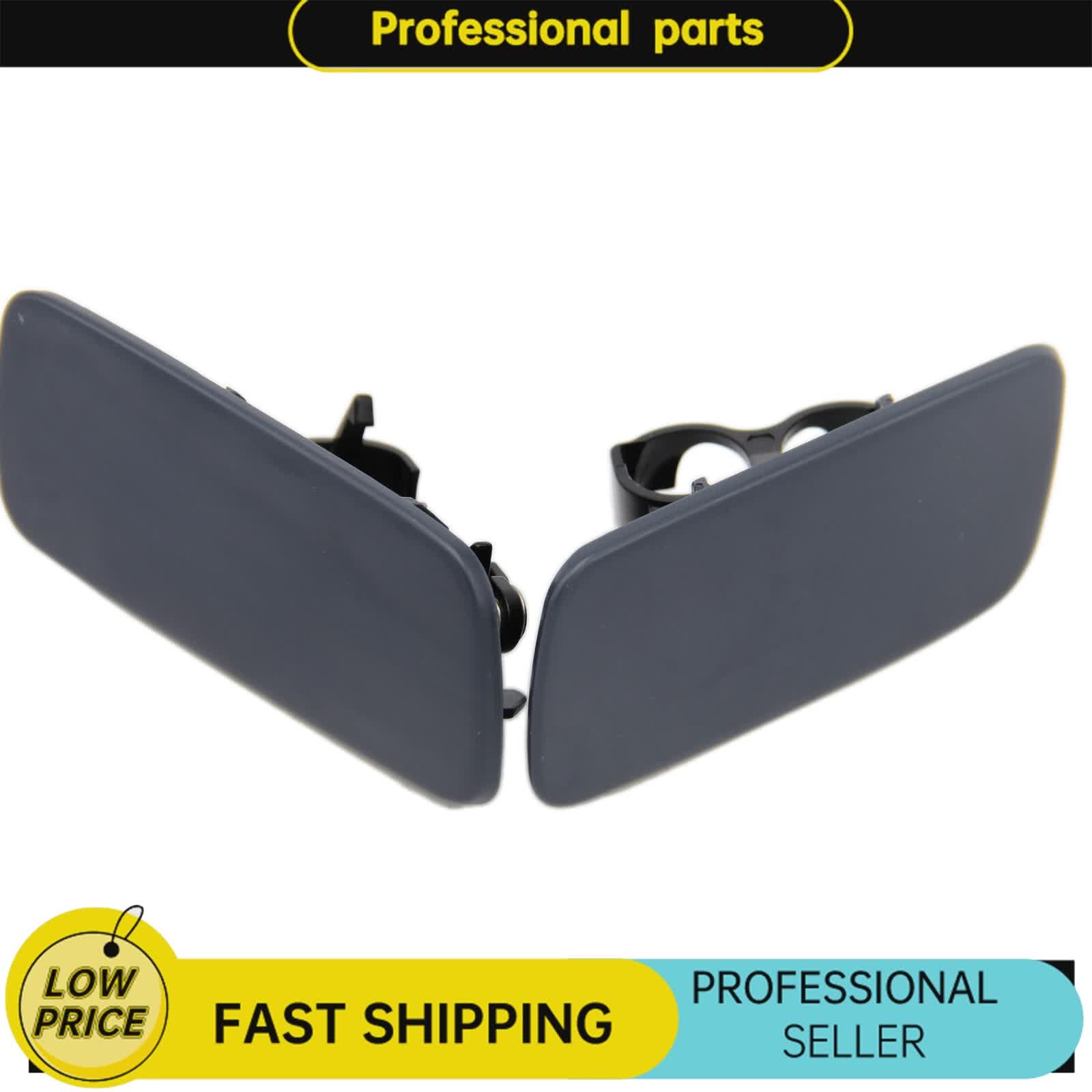 61677244959 61677244960 2X Headlight Washer Cover LH+RH For Rolls-Royce Ghost