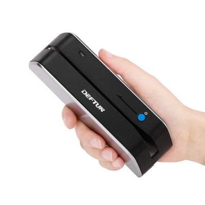 Deftun Bluetooth MSR-X6(BT) MSRX6BT Stripe Card Reader Encoder Mini Black 