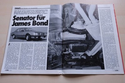 Rallye Racing 11/1981 Opel Senator A Allrad in einer seltenen Vorstellung auf 3