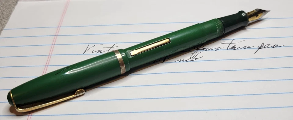 Pluma Estilográfica Supreme De Colección Nueva (2025) FPR Plumín EF - Parcheada Foto 4 de 4