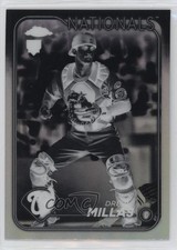 2024 Topps Chrome Negative Refractor Drew Millas #85 0t2