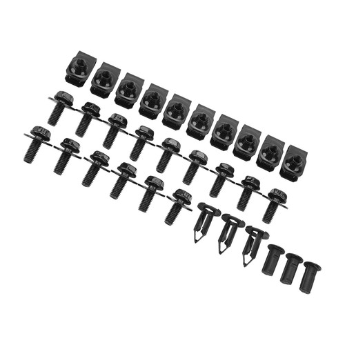 ‘28Pcs Engine Splash Guard Shield Kit Impact Resistant Engine Chassis - Picture 11 of 23
