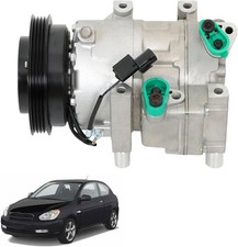 A/C Compressor Replacement for Accent 1.6L L4 2006 2007 2008 2009 Replacement