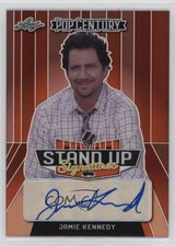 2021 Leaf Metal Pop Century Orange Rainbow /5 Jamie Kennedy #SUS-JK1 Auto k4s