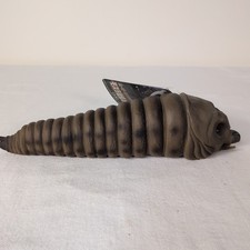 2003 BANDAI 10" Long 2004 MOTHRA LARVA Vinyl Figure with TAG USA SELLER