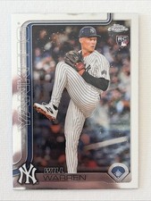 2025 Topps Chrome - Will Warren #81 Rookie Card