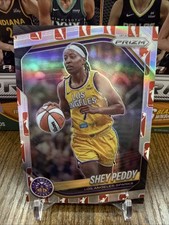 2025 Panini Prizm WNBA Shey Peddy #136 WNBA Logo Los Angeles Sparks