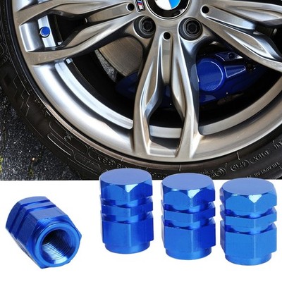Cartrend 4x Ventil-Abdeckungen Set Ventil-Kappen Hülsen Abdeckung Auto PKW LKW