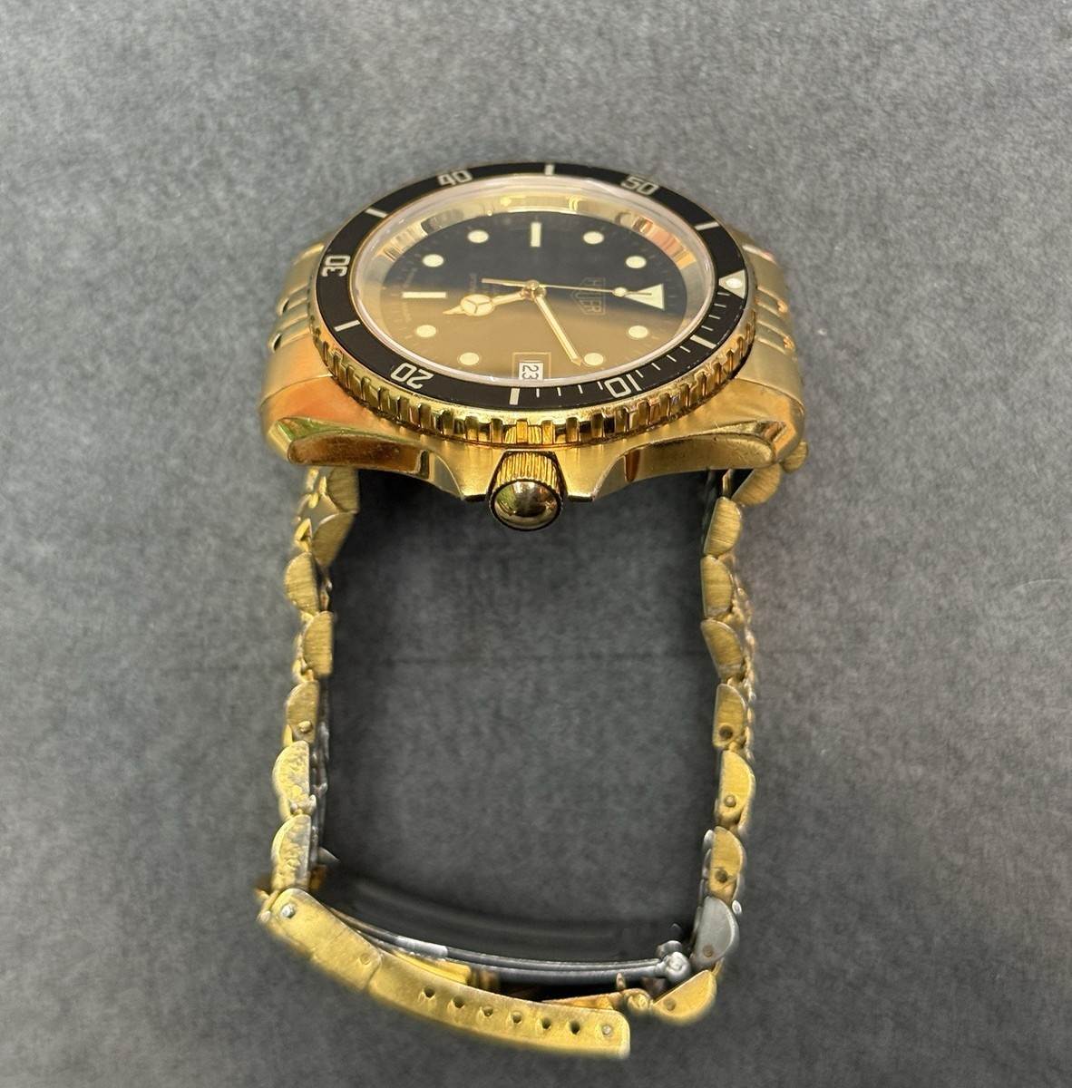 👍 Vintage TAG HEUER 1000 980.022 Jumbo 984.013 Style Wolf Of Wall
