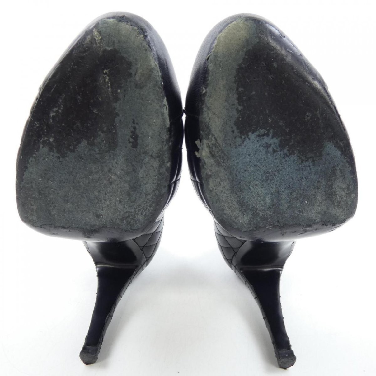 Chanel Coco Mark Pumps Heels Shoes Black Size 35.5 US About5.5 For Women thumbnail 19