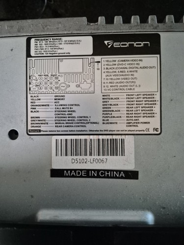 Mazda 3 Navigation Dvd Player - Picture 6 of 6