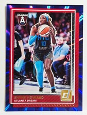 RHYNE HOWARD 2025 WNBA Donruss BLUE LASER #'d 22/49 ATLANTA DREAM