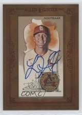 2023 Topps Allen & Ginter Framed Mini Lars Nootbaar #MA-LN Auto qf8