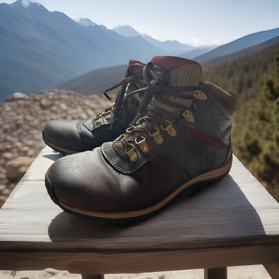 Women s Timberland Norwood Mid WP Hiking boots Leather Sz 10