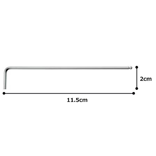 TONE Long Ball End Hex Key Wrench L-type (Inch Size) BLB-03 3/32 Inch From Japan - Picture 5 of 5