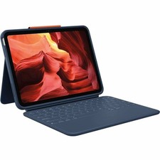 Logitech Rugged Combo 4 iPad Keyboard Case 10G 920-011133 Blue