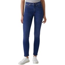 NEW Calvin Klein Women's Size 8/ 29 High Rise Skinny Jeans Storm Blue 27 Inseam