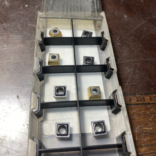 Iscar SOMX 060304-HD IC808 New Carbide Inserts - Qty.8 (E41) - Picture 2 of 3