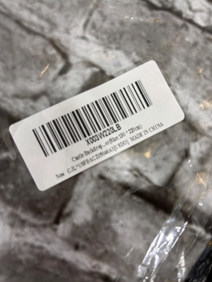 Nuevo telón de fondo fotográfico ladrillo gris 130 cm x 220 cm Foto 2 de 3