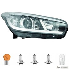 Scheinwerfer Depo H7 schwarz rechts passt für Kia CEE'D Sportswagon JD ab 12-15