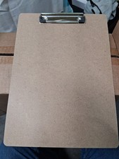 Recycled Wood Clipboards, Low Profile Clip, 24 Pack Clipboards 9 x 12.5 Inches 