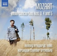 Audio Cd - Wolfgang Amadeus Mozart - Violin Concertos Nos. 3-5 - Naxos -D- Neu