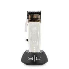 StyleCraft Saber 2 Adjustable Blade Cordless Metal Clipper White SC619W