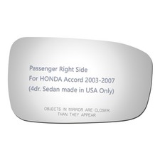 Mirror Glass for 2003 2004 2005 2006 2007 Honda Accord Right Side RH Made in USA