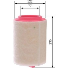 Bosch F 026 400 367 Luftfilter für MINI CLUBMAN CLUBVAN COUNTRYMAN PACEMAN R60