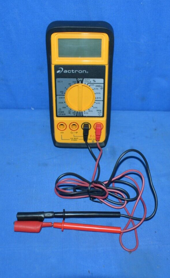 Actron Digital Diagnostic Engine Analyzer Multimeter CP7678 for sale