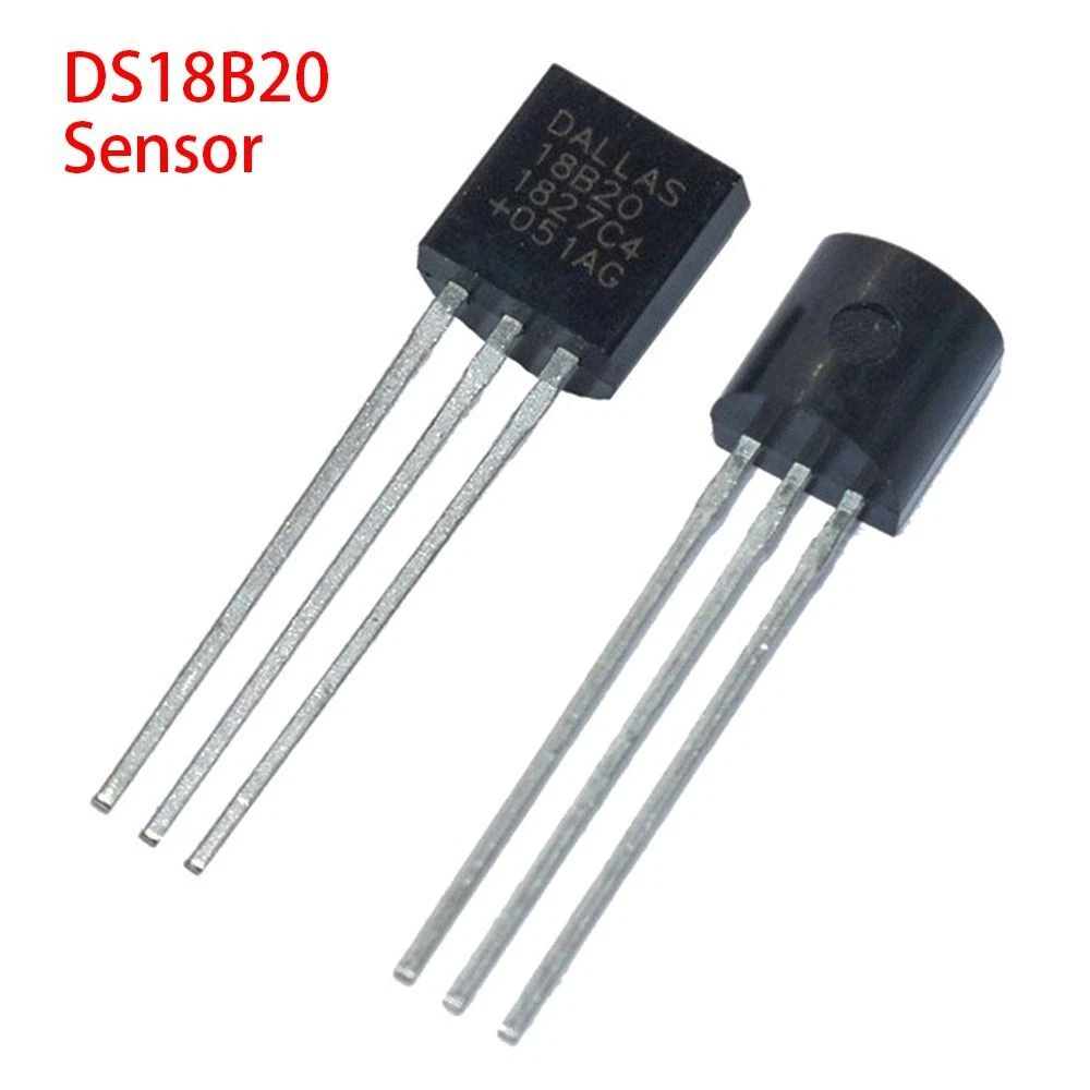 18B20 DS18B20 Sensor Digital Thermometer Temperature Sensor TO 92 IC Chip