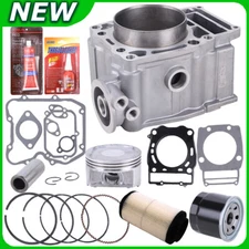 Complete Cylinder Piston Gasket Top End Rebuild Kit For Polaris Sportsman 500 HO