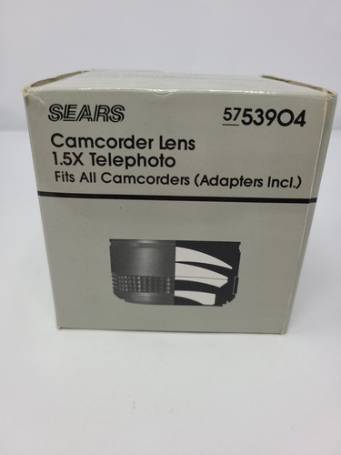 SEARS CAMCORDER OBJEKTIV 57-53904 1,5X TELEPHOTO - Bild 3 von 3